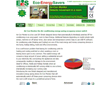 Tablet Screenshot of eco-energysavers.co.uk